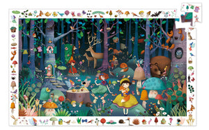 Enchanted Forest Observation Puzzle - 100 pieces