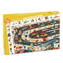 Load image into Gallery viewer, Car Rally Observation Puzzle - 54 pieces
