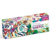 Load image into Gallery viewer, Rainbow Tigers Gallery Puzzle - 1000 pieces
