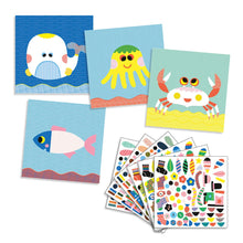 Load image into Gallery viewer, Create with Stickers - Sea Creatures
