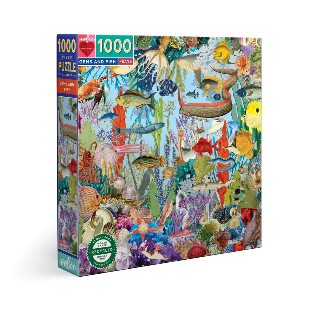 Gems and Fish - 1000 pieces