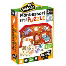 Load image into Gallery viewer, Montessori First Puzzle:  The Farm
