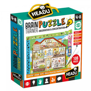 Brain Trainer Puzzle - 108 pieces