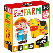Load image into Gallery viewer, Touch 2 Piece Puzzles: Farm
