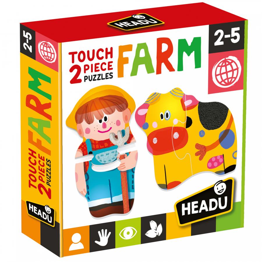 Touch 2 Piece Puzzles: Farm