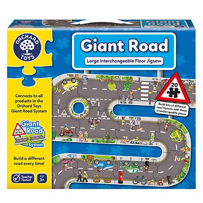 Giant Road Floor Puzzle – Barefoot Toys