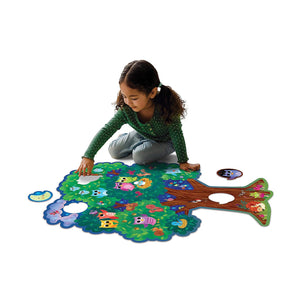 Shaped Floor Puzzle - Hoot Owl Hoot - 50 pieces