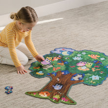 Load image into Gallery viewer, Shaped Floor Puzzle - Hoot Owl Hoot - 50 pieces
