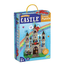 Load image into Gallery viewer, Shaped Floor Puzzle - Castle - 48 pieces
