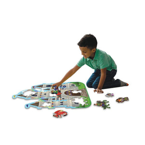 Shaped Floor Puzzle - Castle - 48 pieces