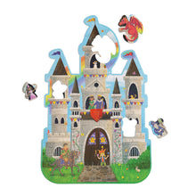 Load image into Gallery viewer, Shaped Floor Puzzle - Castle - 48 pieces
