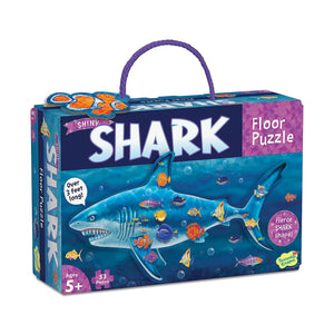 Shaped Floor Puzzle - Shark - 53 pieces