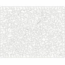 Load image into Gallery viewer, Laser Crafted Widget Puzzle: Zebras - 450 pieces
