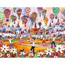 Load image into Gallery viewer, Laser Crafted Widget Puzzle: Balloon Festival - 450 pieces
