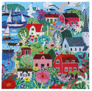 Swedish Fishing Village - 1000 pieces