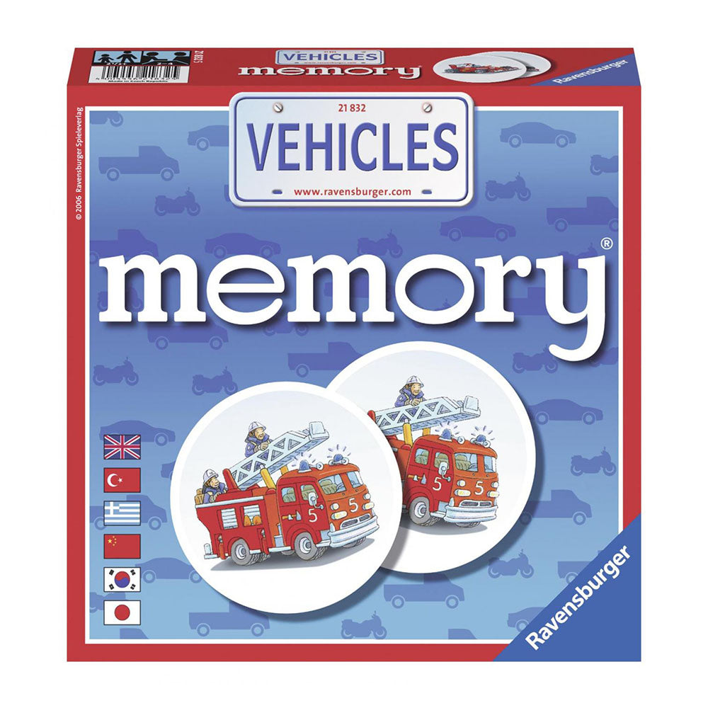 Vehicles Memory Game